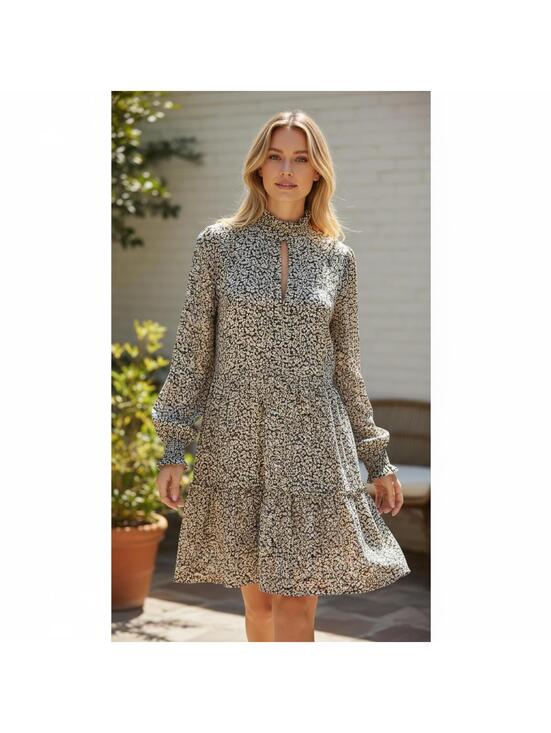 Elan Dresses & Skirts - Elan Long Sleeve Floral Dress Size Small